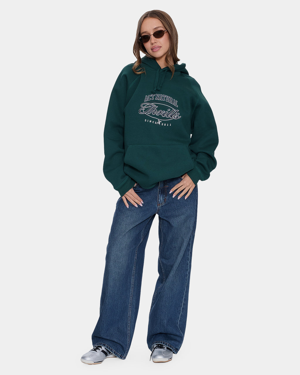 Womens Standard Issue Slouch Pullover Hoodie