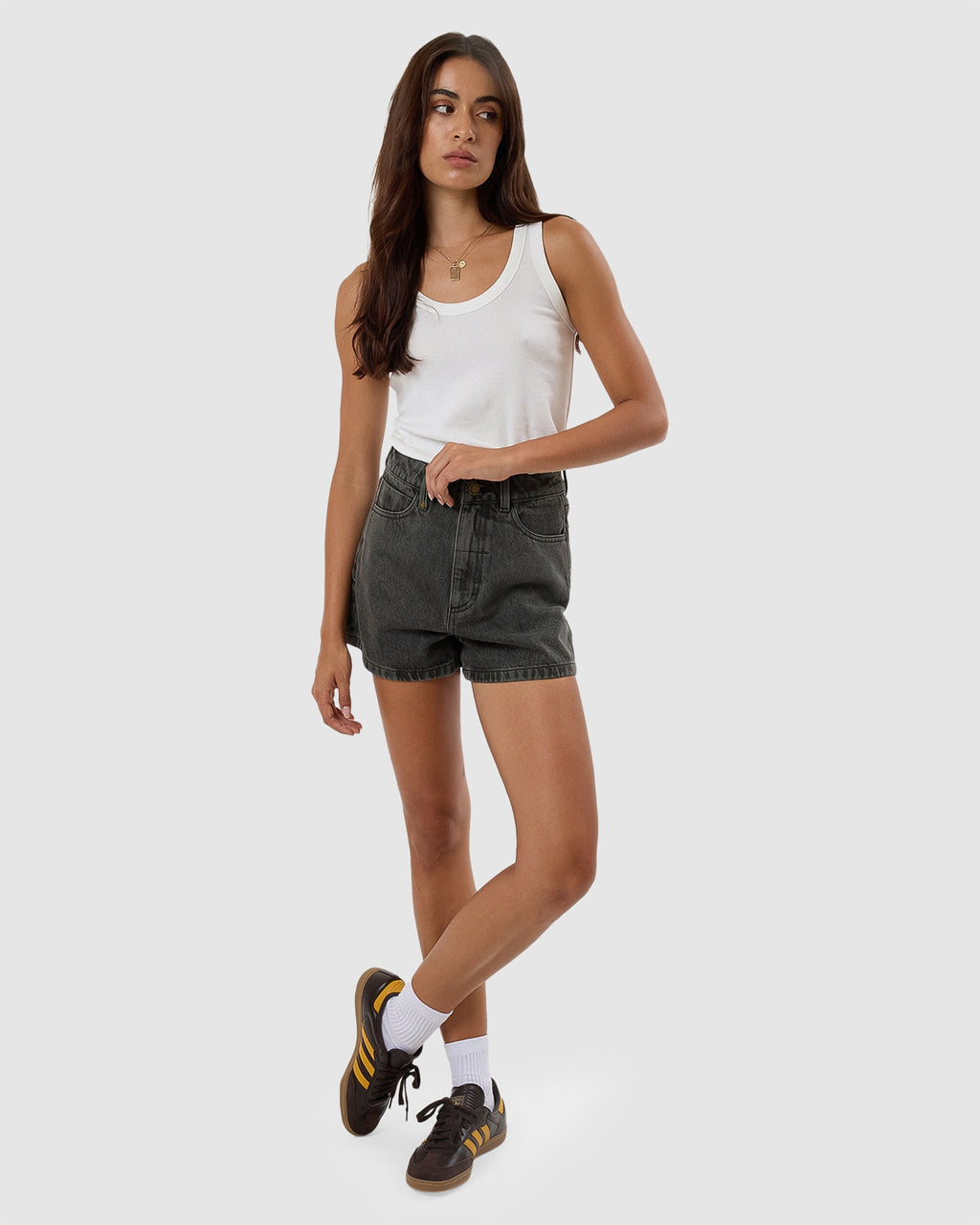 Womens Erica Denim Shorts
