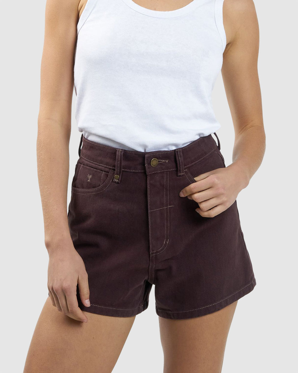 Womens Erica Denim Shorts