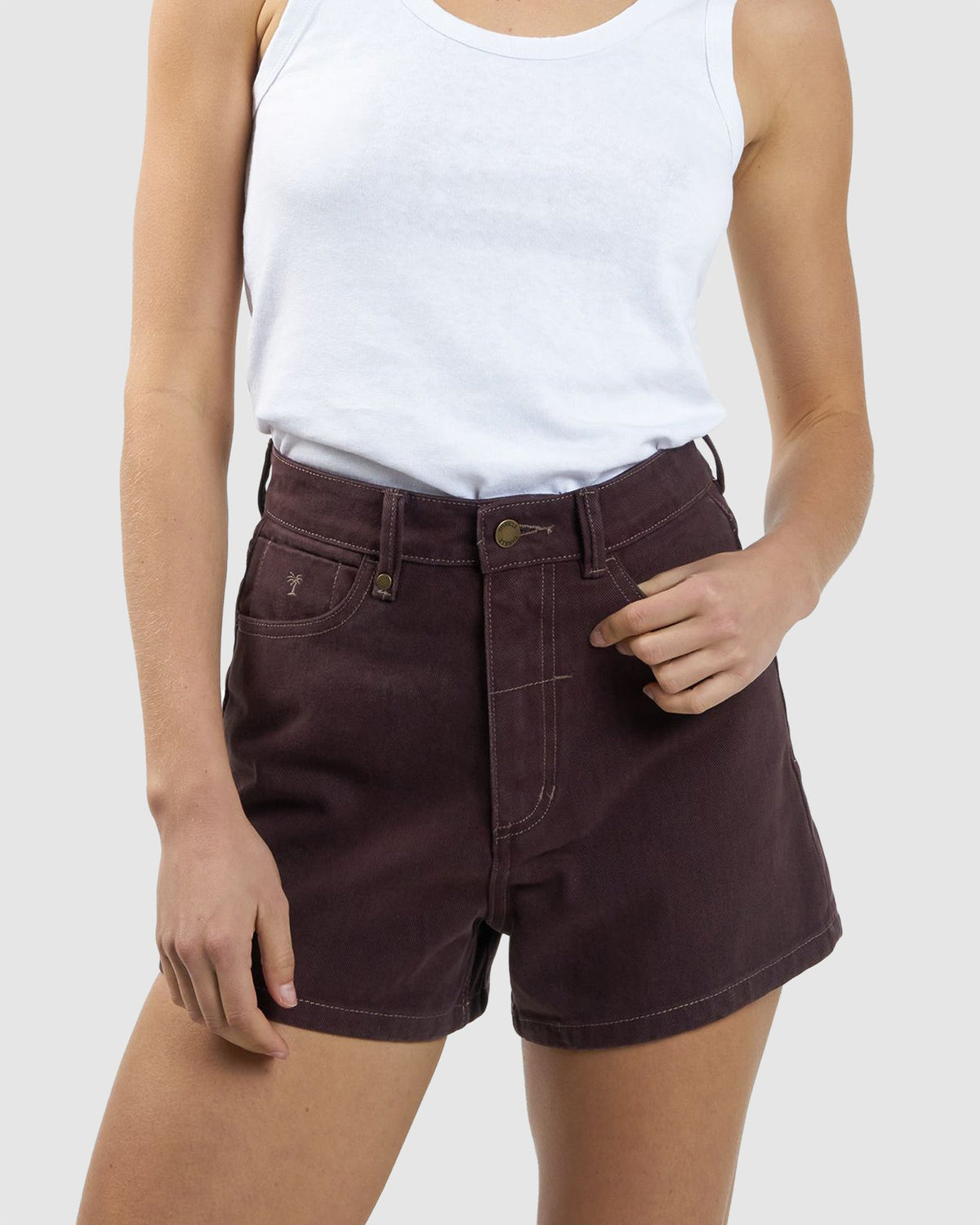 Womens Erica Denim Shorts