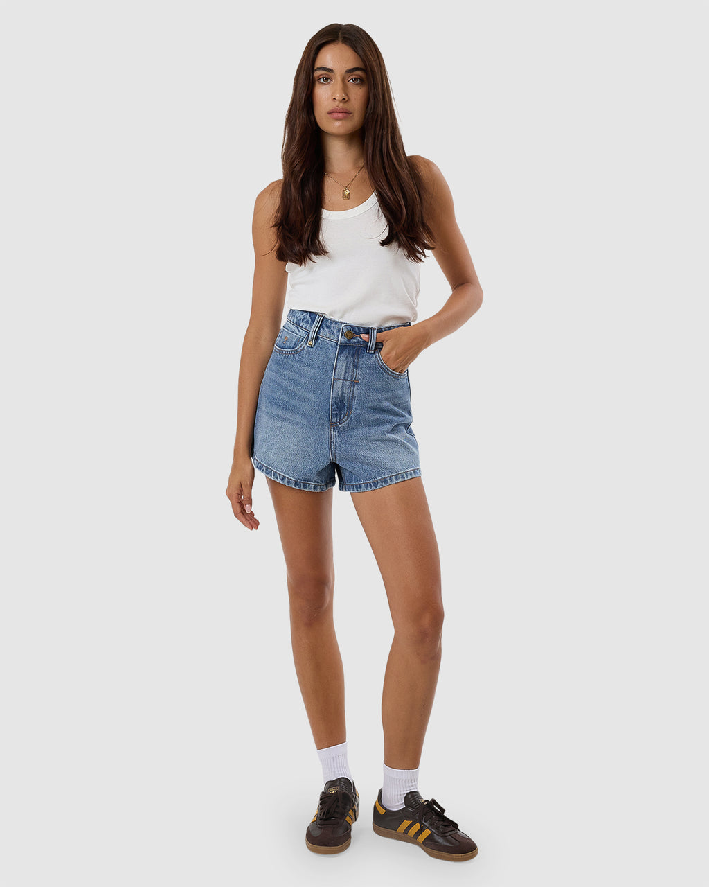 Womens Erica Denim Shorts