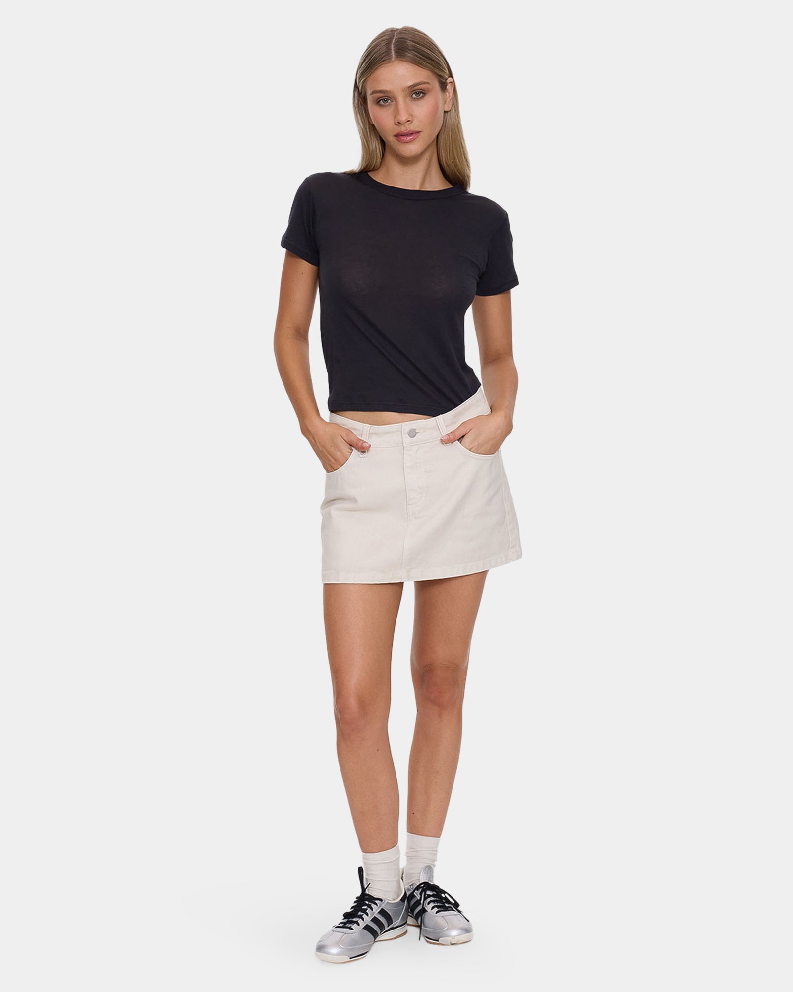 WOMENS SOPHIE DENIM MINI SKIRT