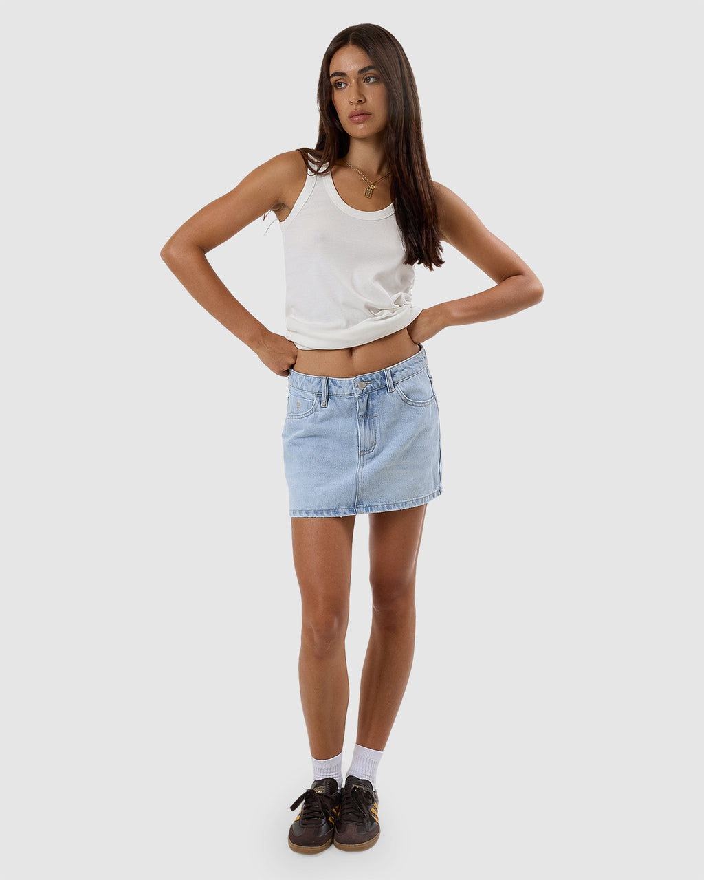 WOMENS SOPHIE DENIM MINI SKIRT