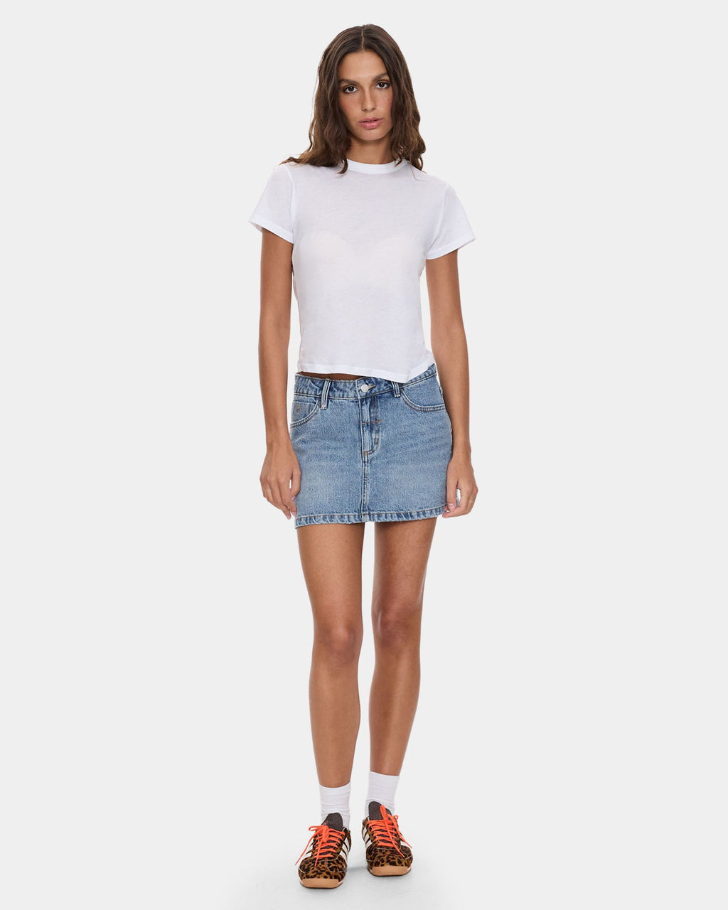 WOMENS SOPHIE DENIM MINI SKIRT