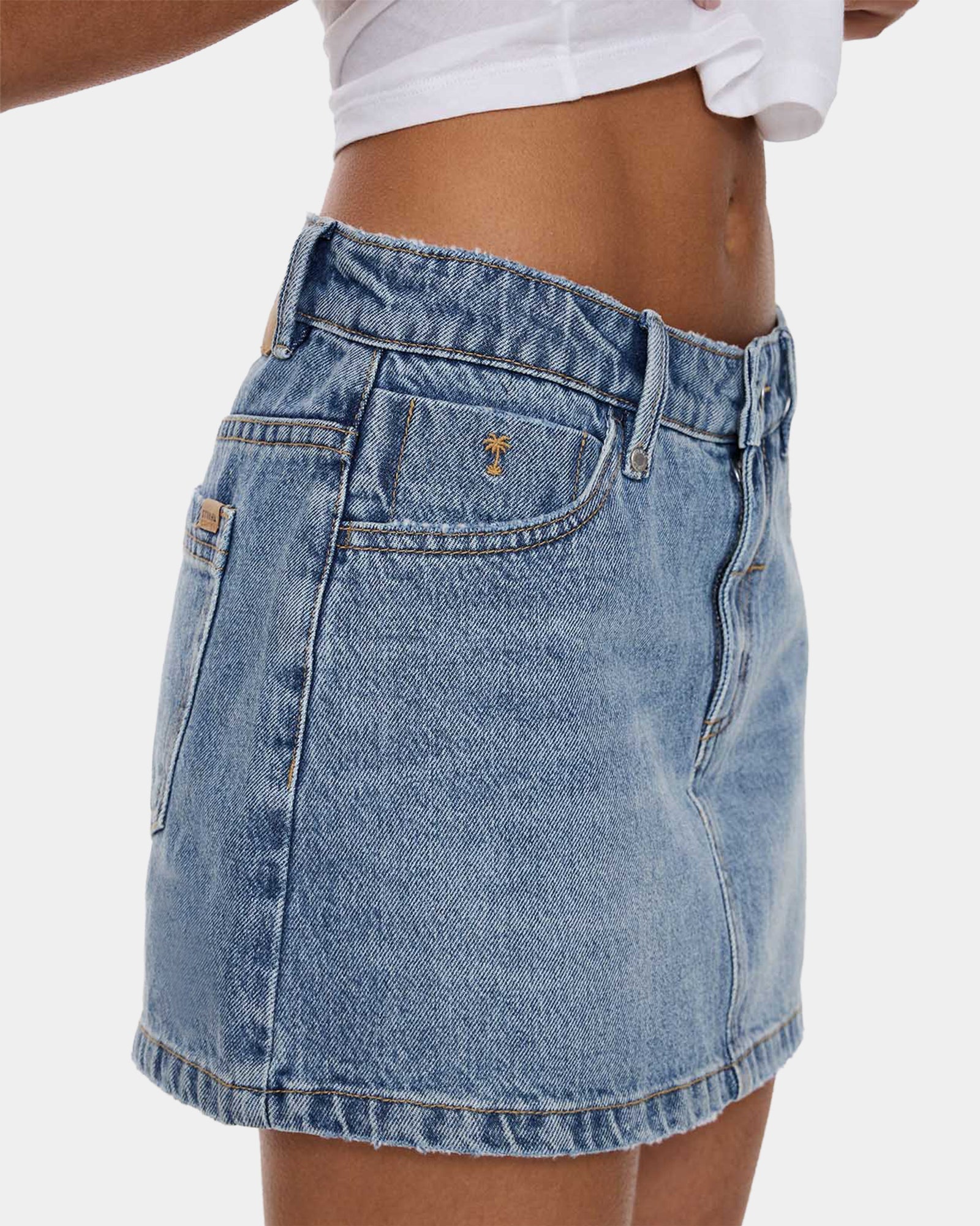 WOMENS SOPHIE DENIM MINI SKIRT