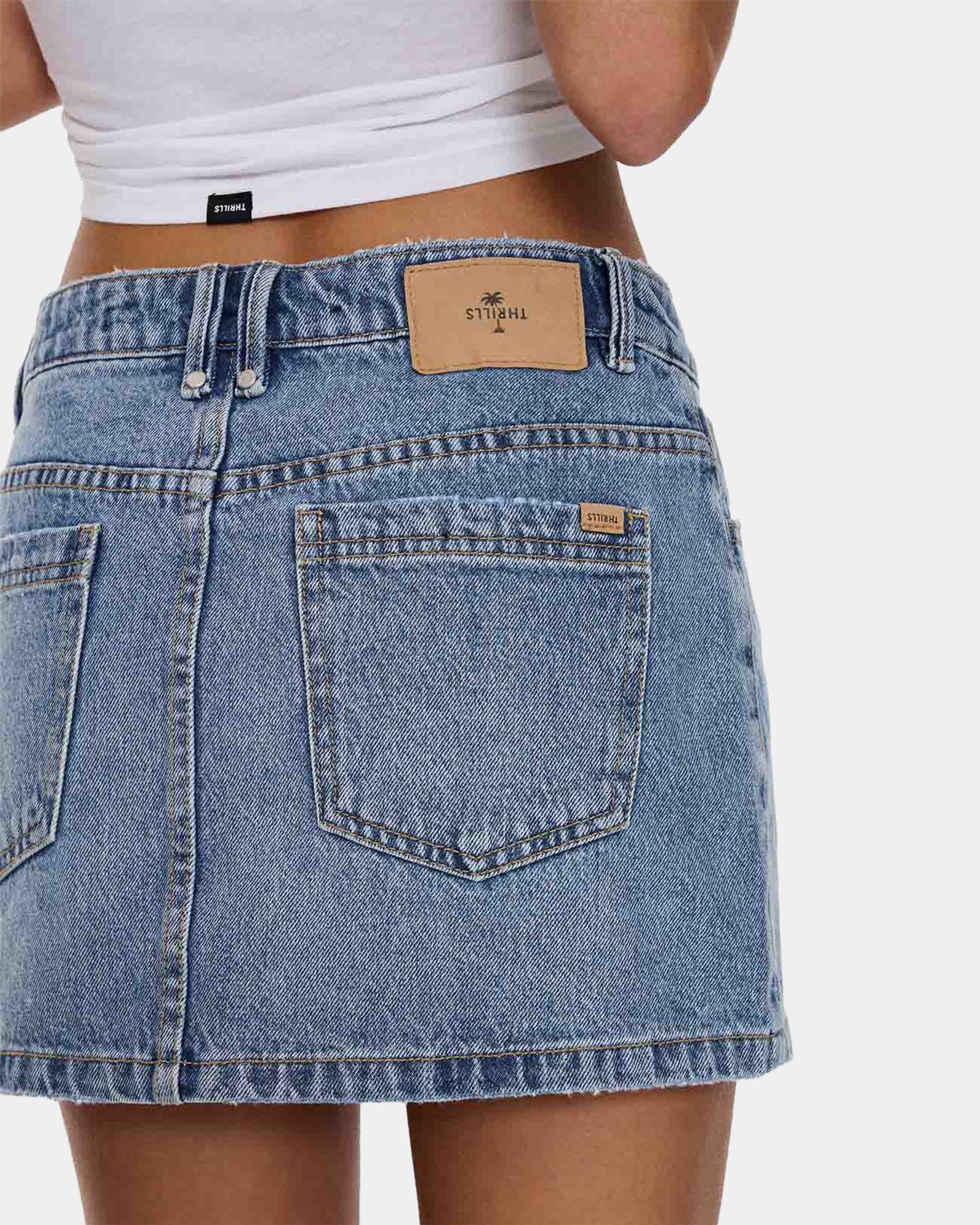 WOMENS SOPHIE DENIM MINI SKIRT