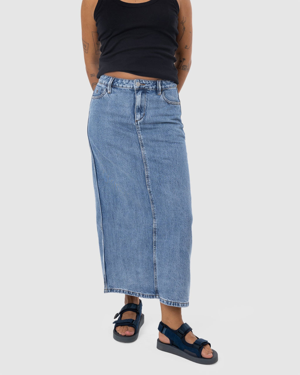 WOMENS FRANKIE MIDI SKIRT