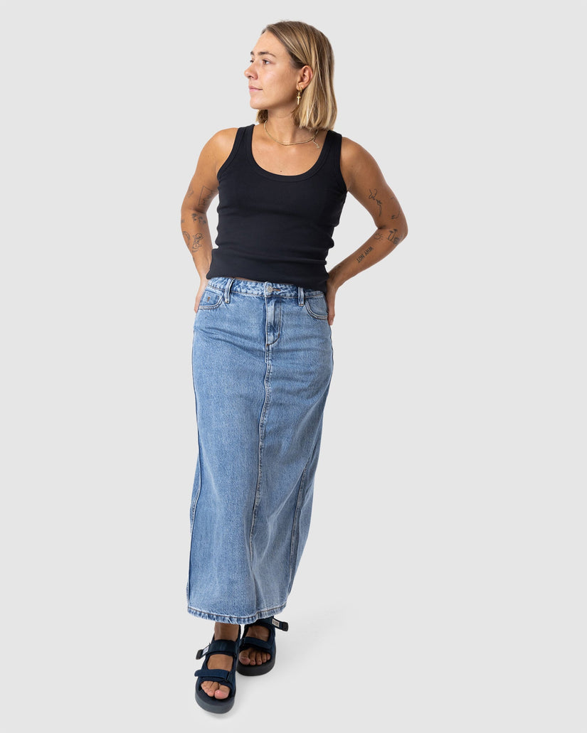 WOMENS FRANKIE MIDI SKIRT