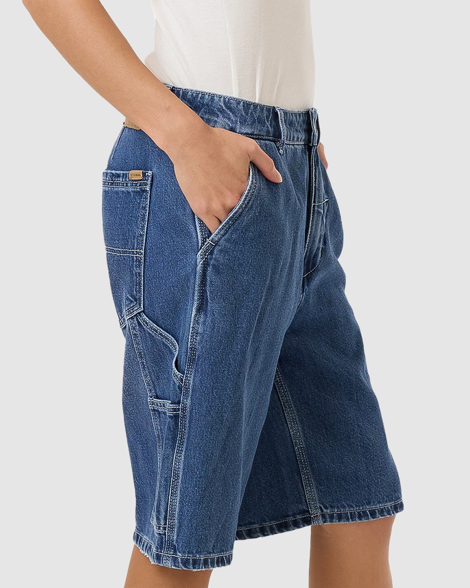 WOMENS SLOUCH CARPENTER SHORTS