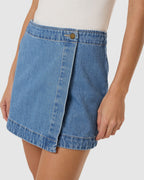 Womens Marley Wrap Mini Skirt