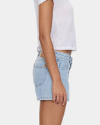Womens Daria Low Rise Micro Denim Shorts