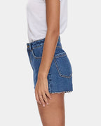 Womens Sadie High Rise Micro Denim Shorts