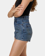 Womens Kai Wrap Denim Shorts