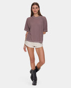 Womens Remi Rolled Low Rise Denim Shorts