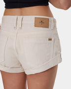 Womens Remi Rolled Low Rise Denim Shorts