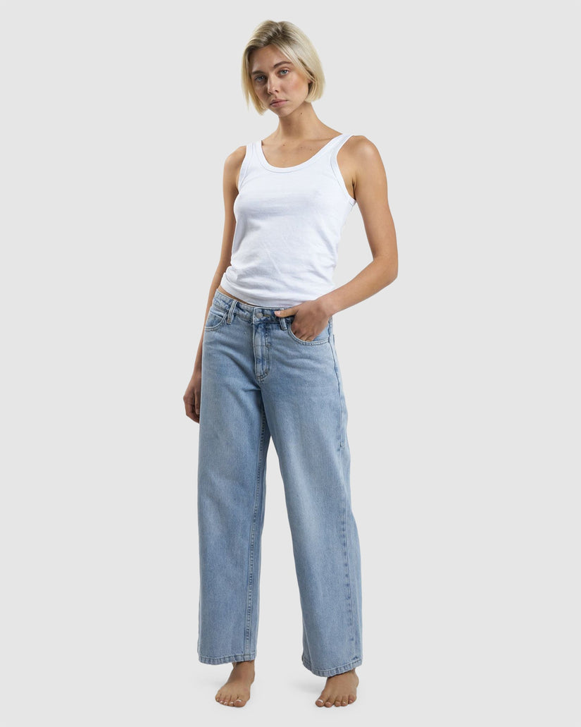 WOMENS BILLIE LOW DENIM JEANS