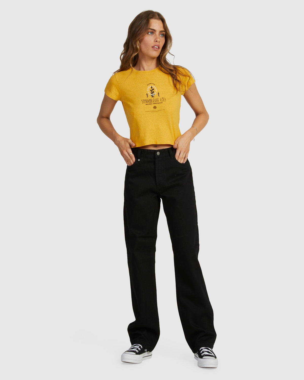 Womens Rachel Straight Denim Jeans