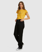 Womens Rachel Straight Denim Jeans