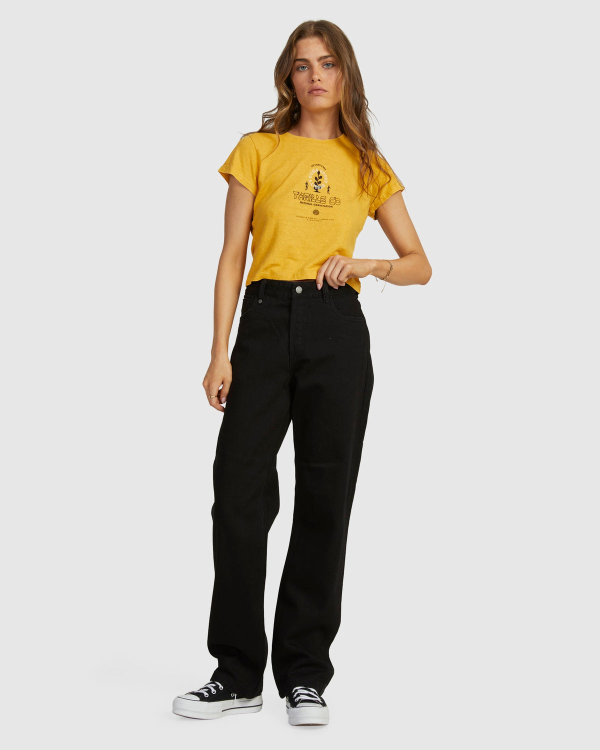 Womens Rachel Straight Denim Jeans