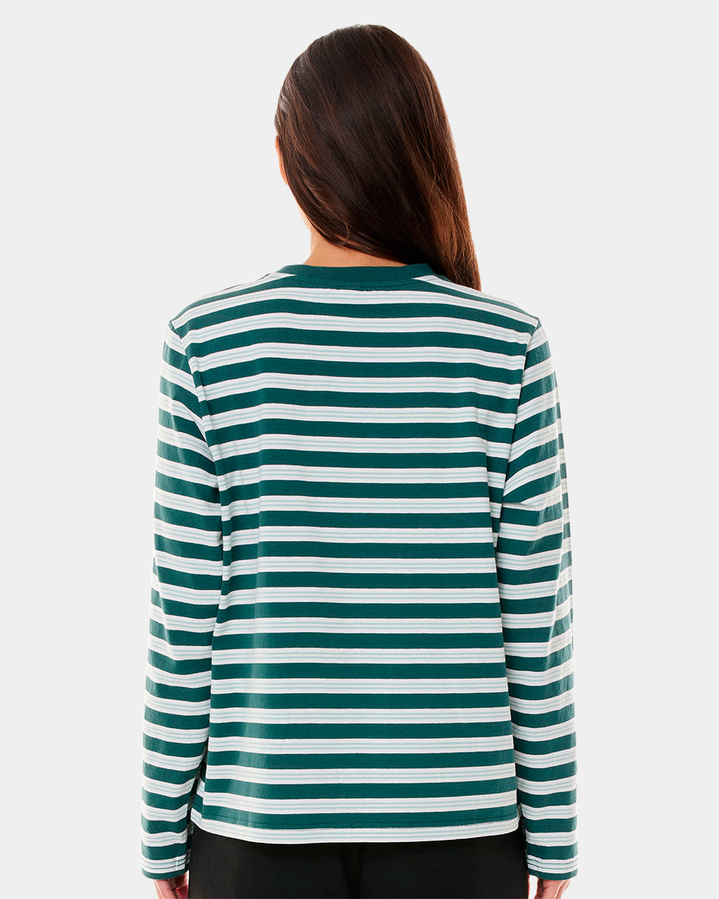 WOMENS STRIPED LONG SLEEVE T-SHIRT