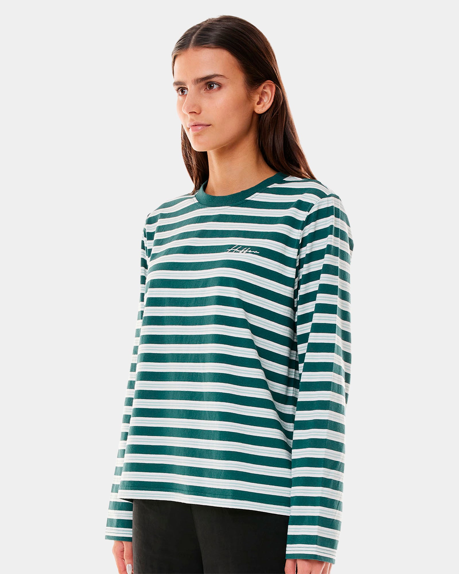 WOMENS STRIPED LONG SLEEVE T-SHIRT