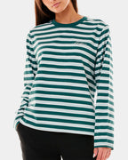 WOMENS STRIPED LONG SLEEVE T-SHIRT