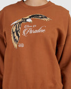 WOMENS SPEED NEEDS SLOUCH CREW NECK