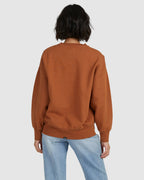 WOMENS SPEED NEEDS SLOUCH CREW NECK