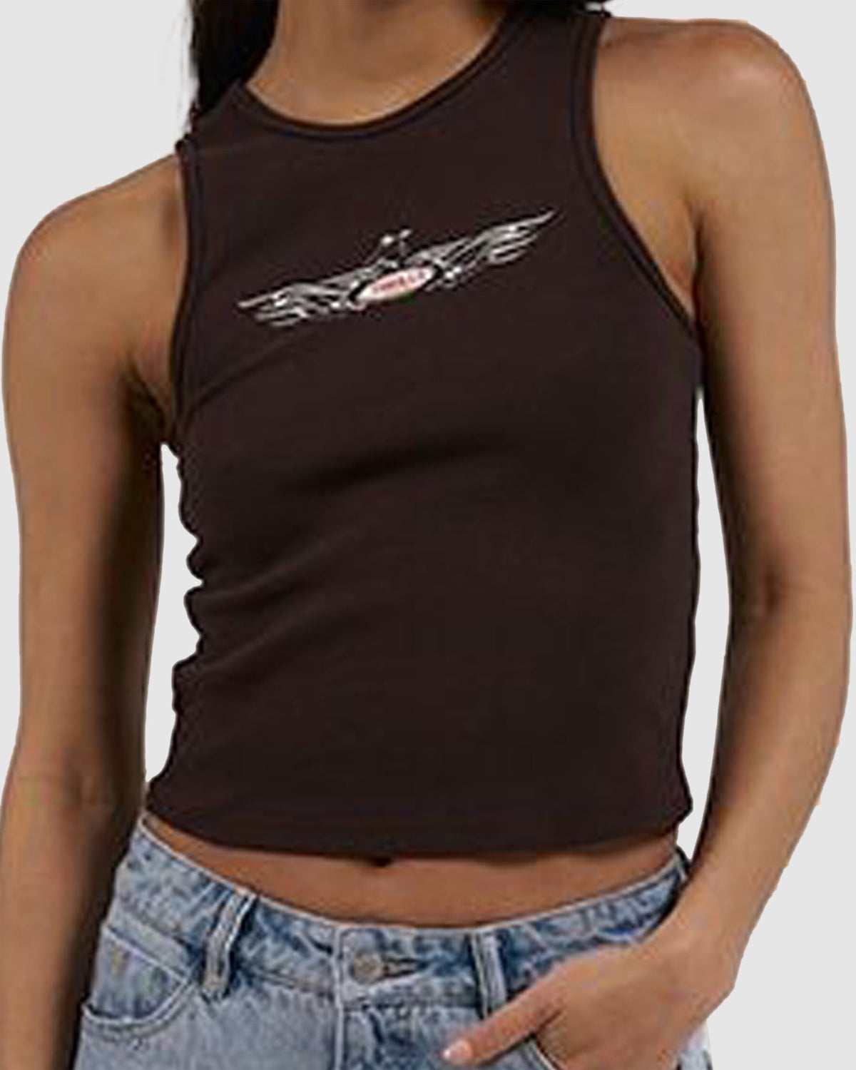 WOMENS LAID BACK CURVE TANK TOP
