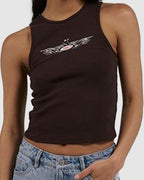 WOMENS LAID BACK CURVE TANK TOP
