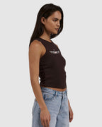 WOMENS LAID BACK CURVE TANK TOP