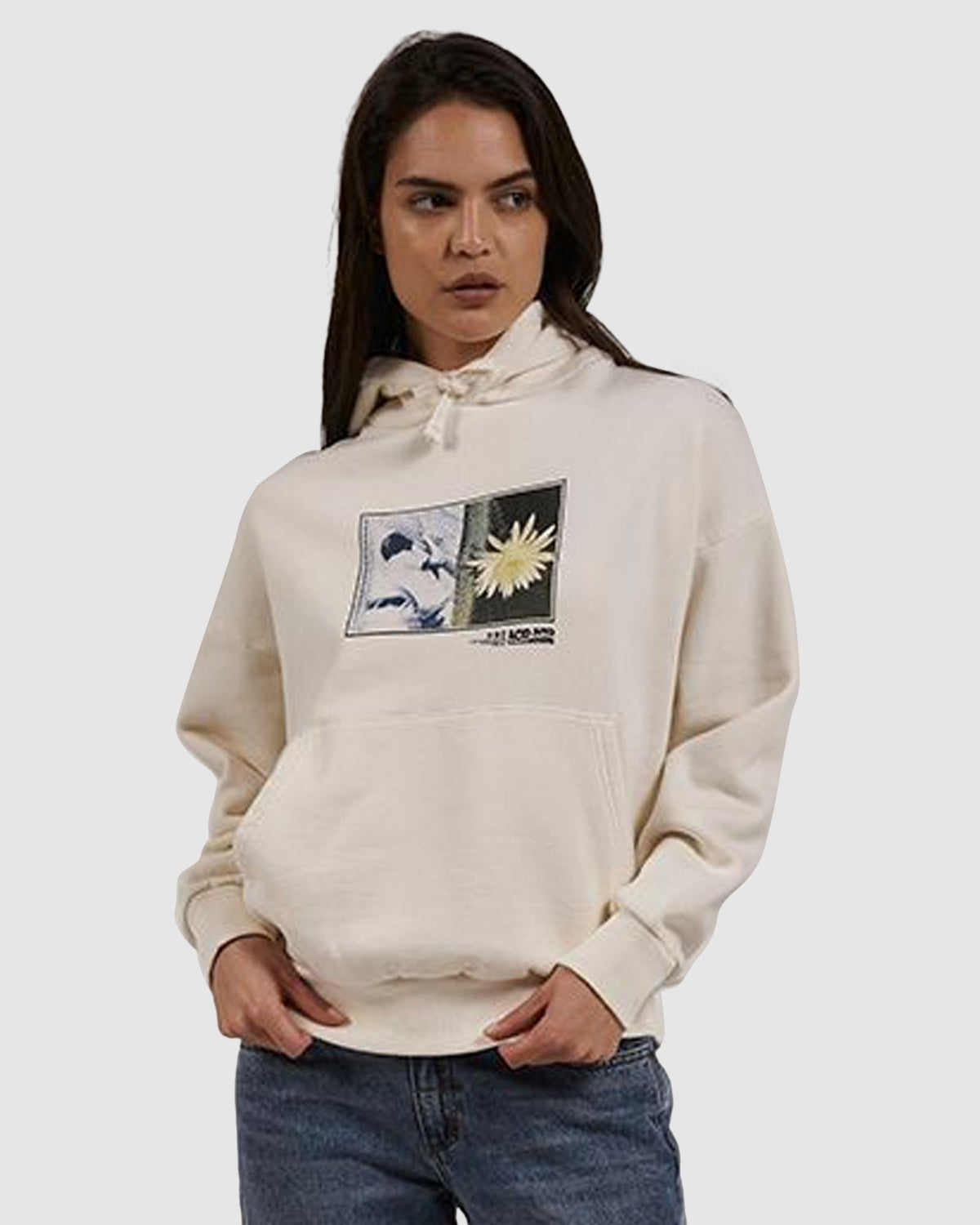 WOMENS A AND H FLEECE HOODIE