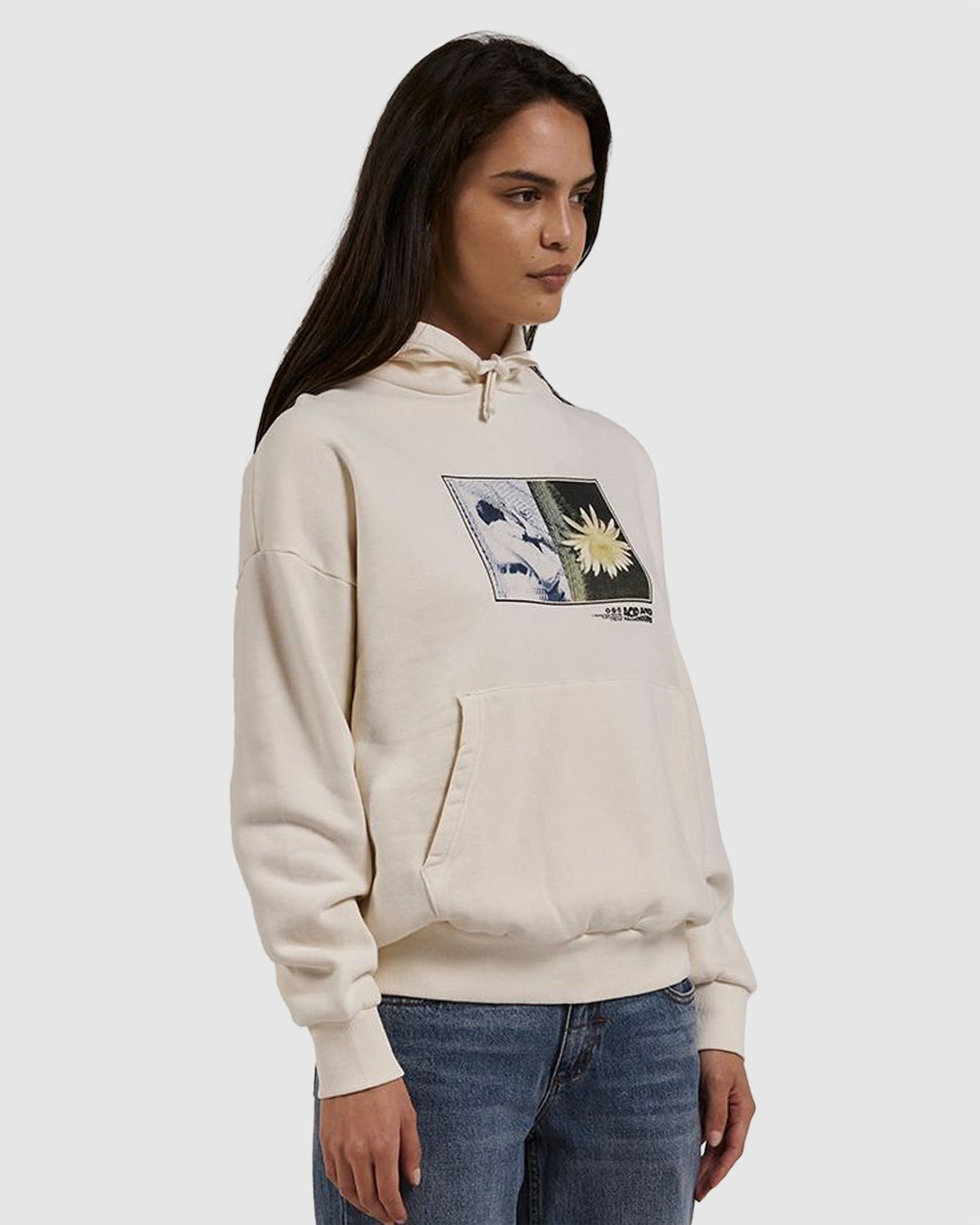 WOMENS A AND H FLEECE HOODIE