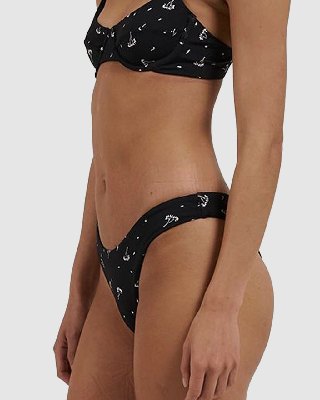 WOMENS NIGHTSHADE CLASSIC BIKINI BOTTOM