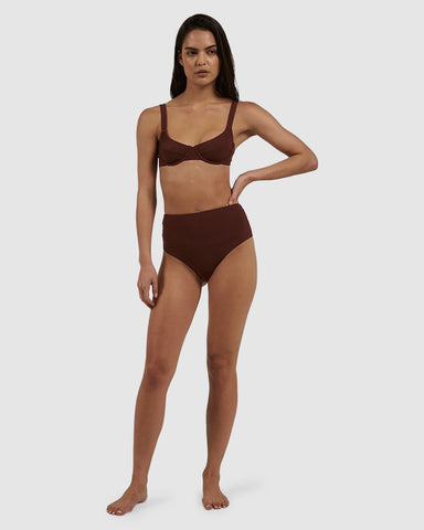 WOMENS PARADISE CODE HIIGH WAIST BIKINI BOTTOM