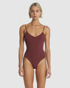 WOMENS PARADISE CODE CLASSIC V-NECK ONE PIECE