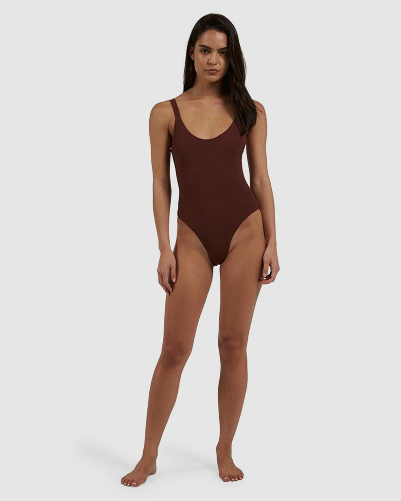 WOMENS PARADISE CODE CLASSIC V-NECK ONE PIECE