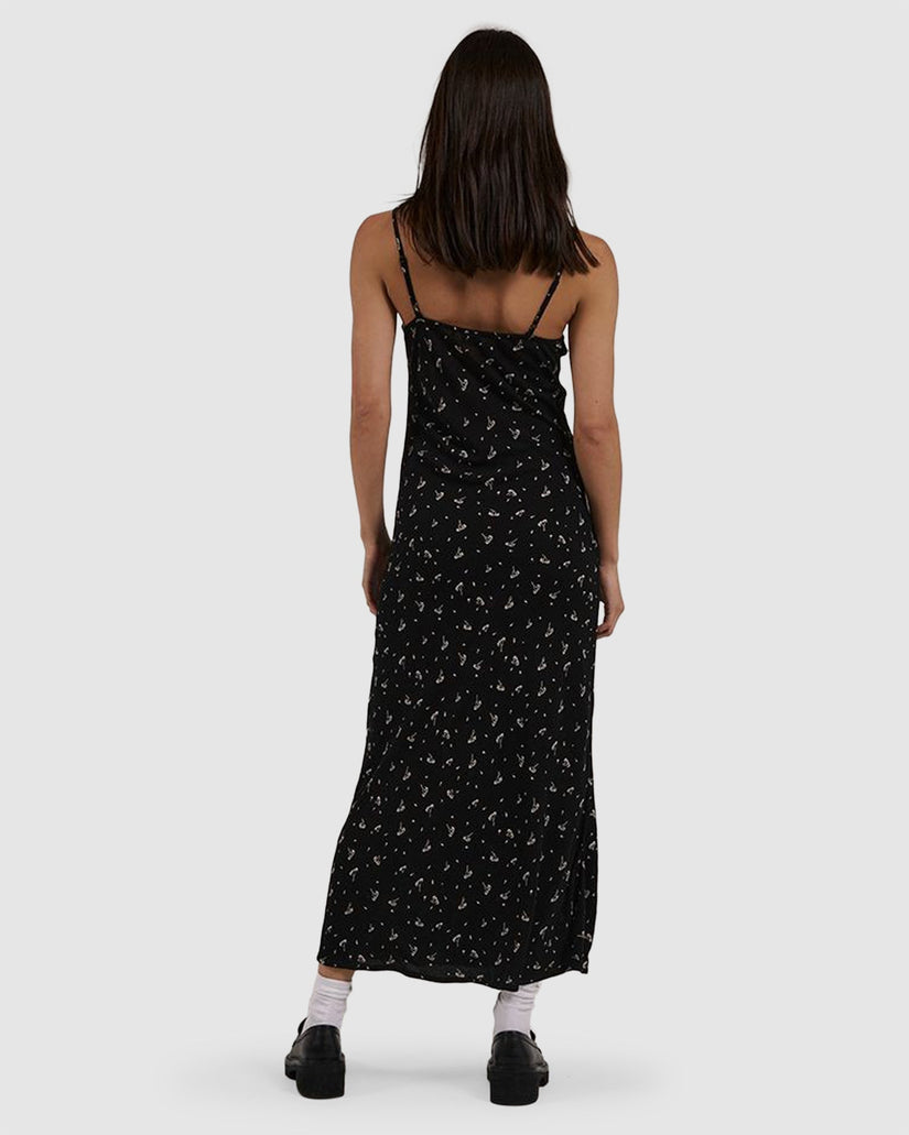Womens Nightshade Bias Midi Dress