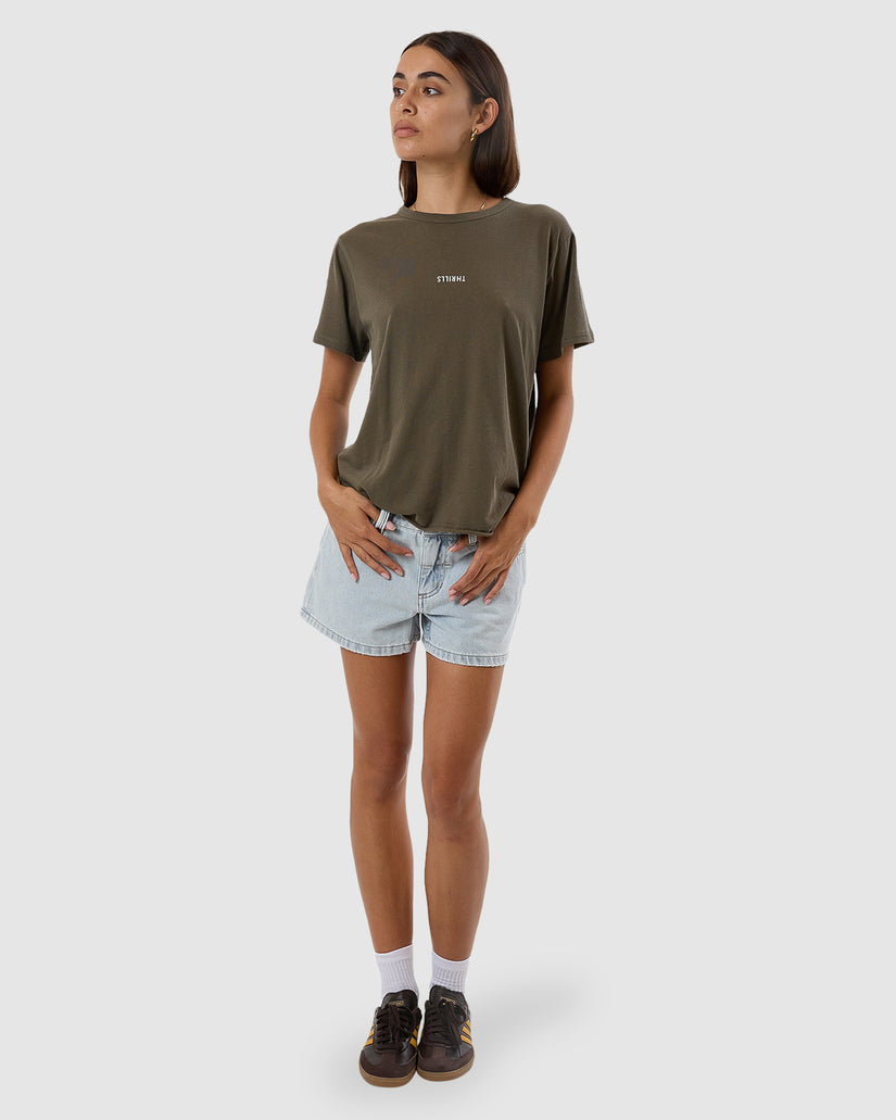 WOMENS MINIMAL THRILLS RELAXED T-SHIRT