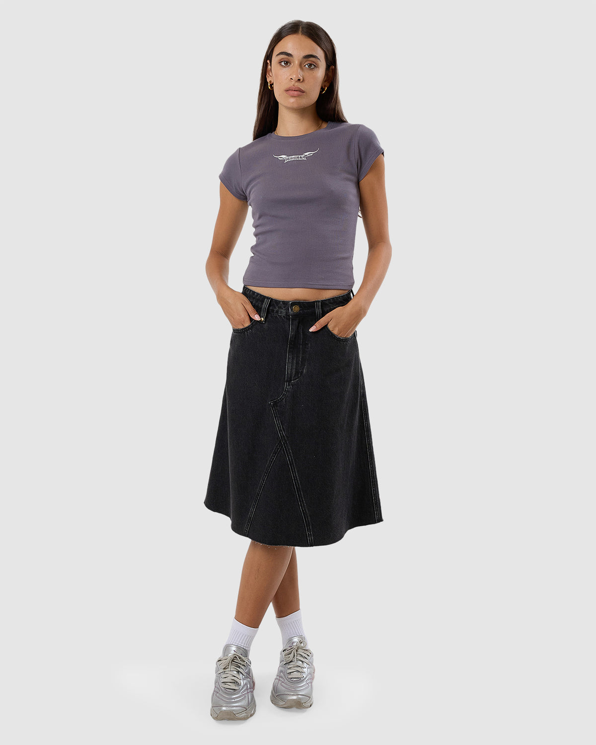 WOMENS WINGED BADGE CLUB T-SHIRT