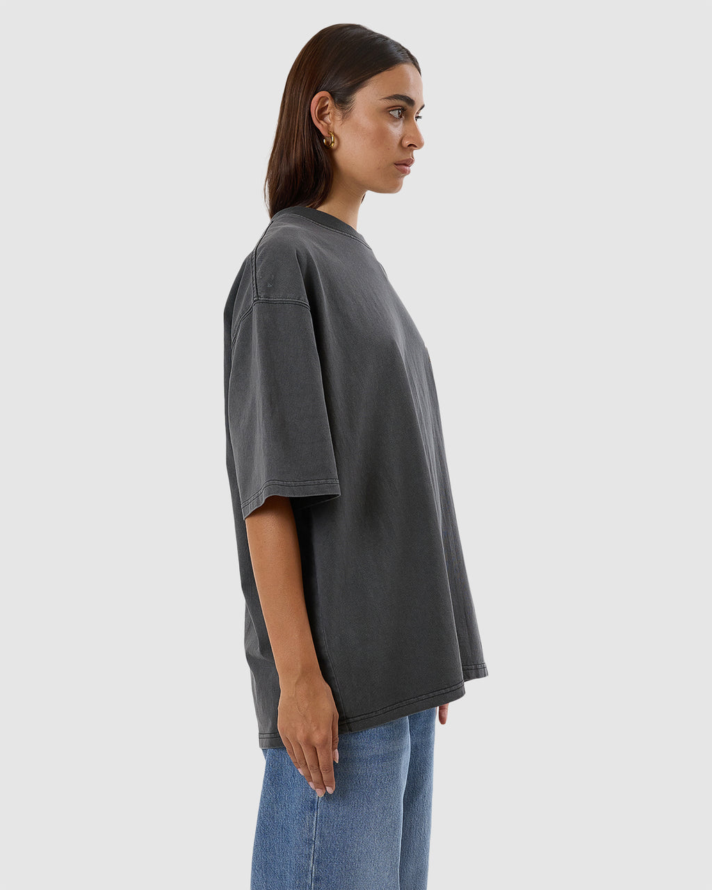 WOMENS TARGET EYES OVERSIZED T-SHIRT