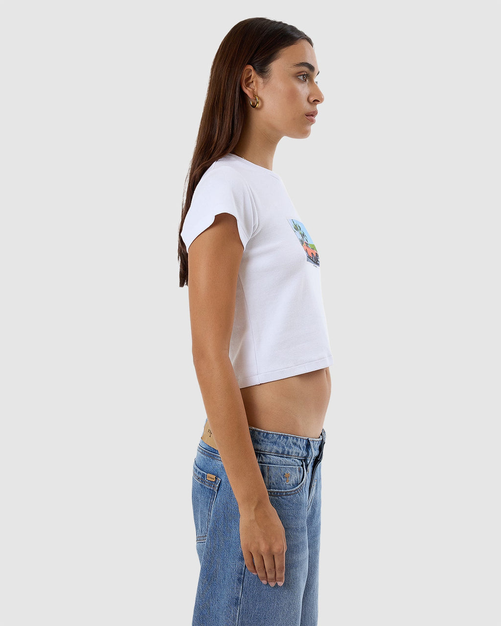 WOMENS TRIBUTE TO CHAOS MINI T-SHIRT