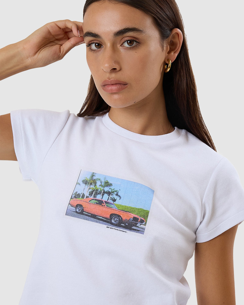 WOMENS TRIBUTE TO CHAOS MINI T-SHIRT