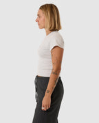 WOMENS THRILLS WORKWEAR EMBRO MINI T-SHIRT
