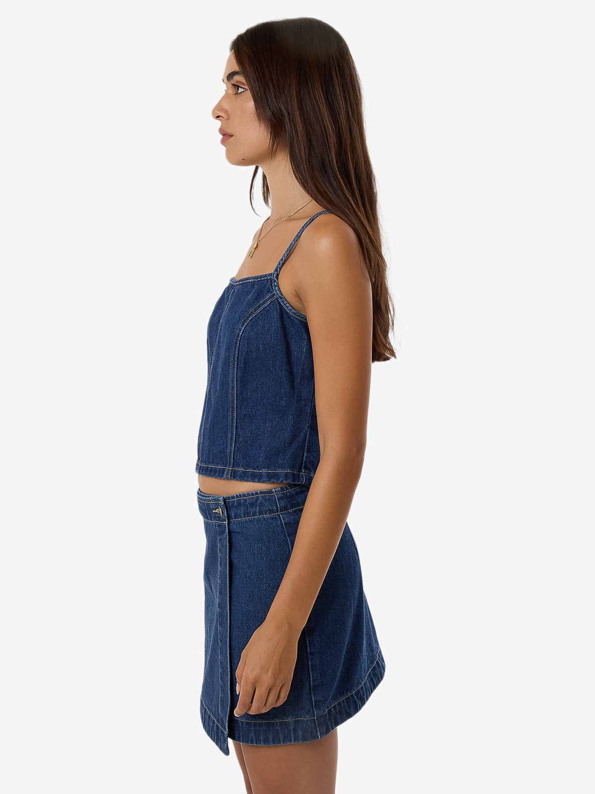 WOMENS RORY DENIM TANK TOP