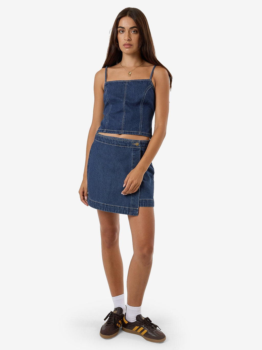 WOMENS RORY DENIM TANK TOP