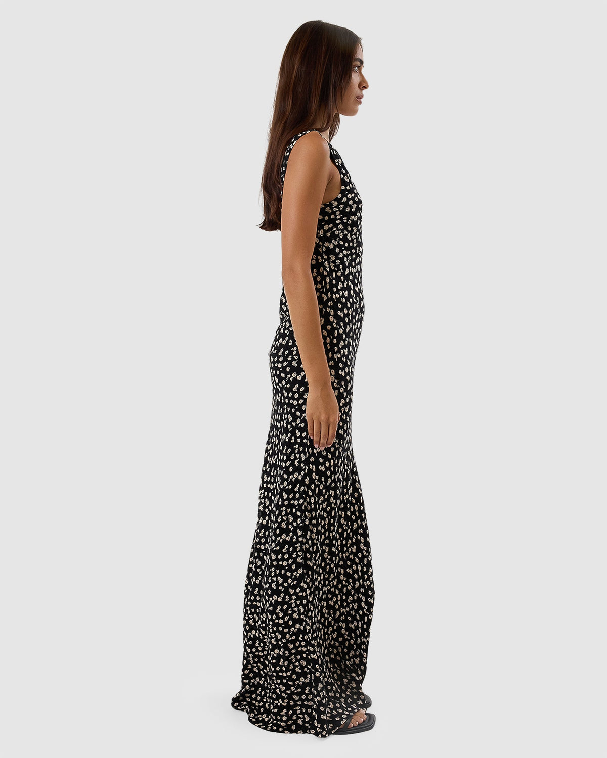 Womens Double Vision Xavier Bias Maxi Dress