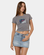 Womens Die Fighting Mini T-Shirt