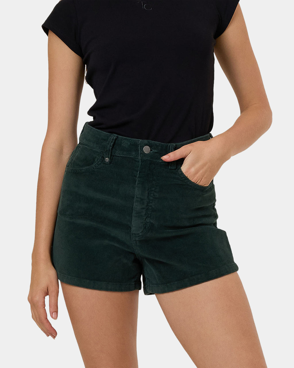 Womens Erica Cord Shorts