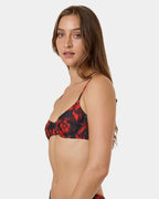 Womens Lucky For You Underwire Bikini Top